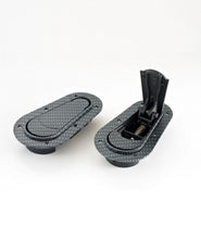 Load image into Gallery viewer, AeroCatch 125-3000 Carbon Fiber look Non-Locking Hood Pins