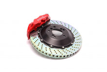 Load image into Gallery viewer, Dinan by Brembo Front Brake Set - 2012-2020 BMW 3/4-Series Red Calipers Drilled