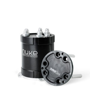 Nuke Performance 2G Fuel Surge Tank 2.0 Liter Up To 3 External Fuel Pumps