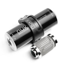 Load image into Gallery viewer, Nuke Performance Fuel Filter Slim 100 micron AN-10 - Welded stainless steel element
