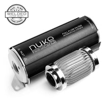 Load image into Gallery viewer, Nuke Performance Fuel Filter 100 micron AN-10 – Welded stainless steel element
