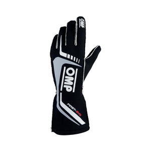 OMP First Evo Gloves Black Medium